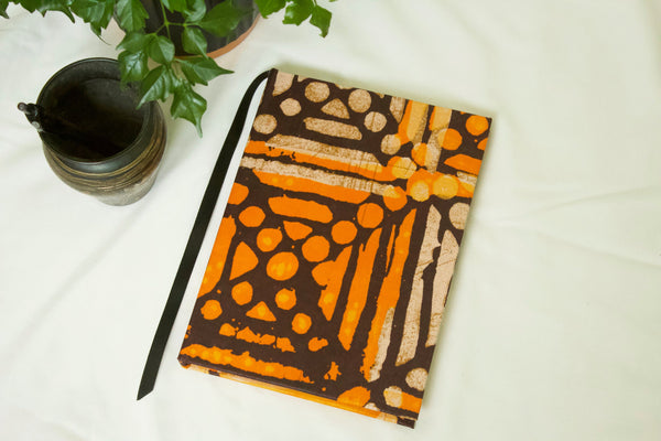 Z A N K U - A5 Handmade African Wax Print Journal